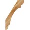 Ekena Millwork 6"W x 20"D x 32"H Olympic Rough Sawn Knee Brace, Western Red Cedar BRC06X20X32OLY00RWR - alternate 2
